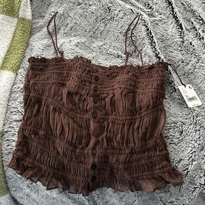 NEW FREE PEOPLE TANK NEVER WORN